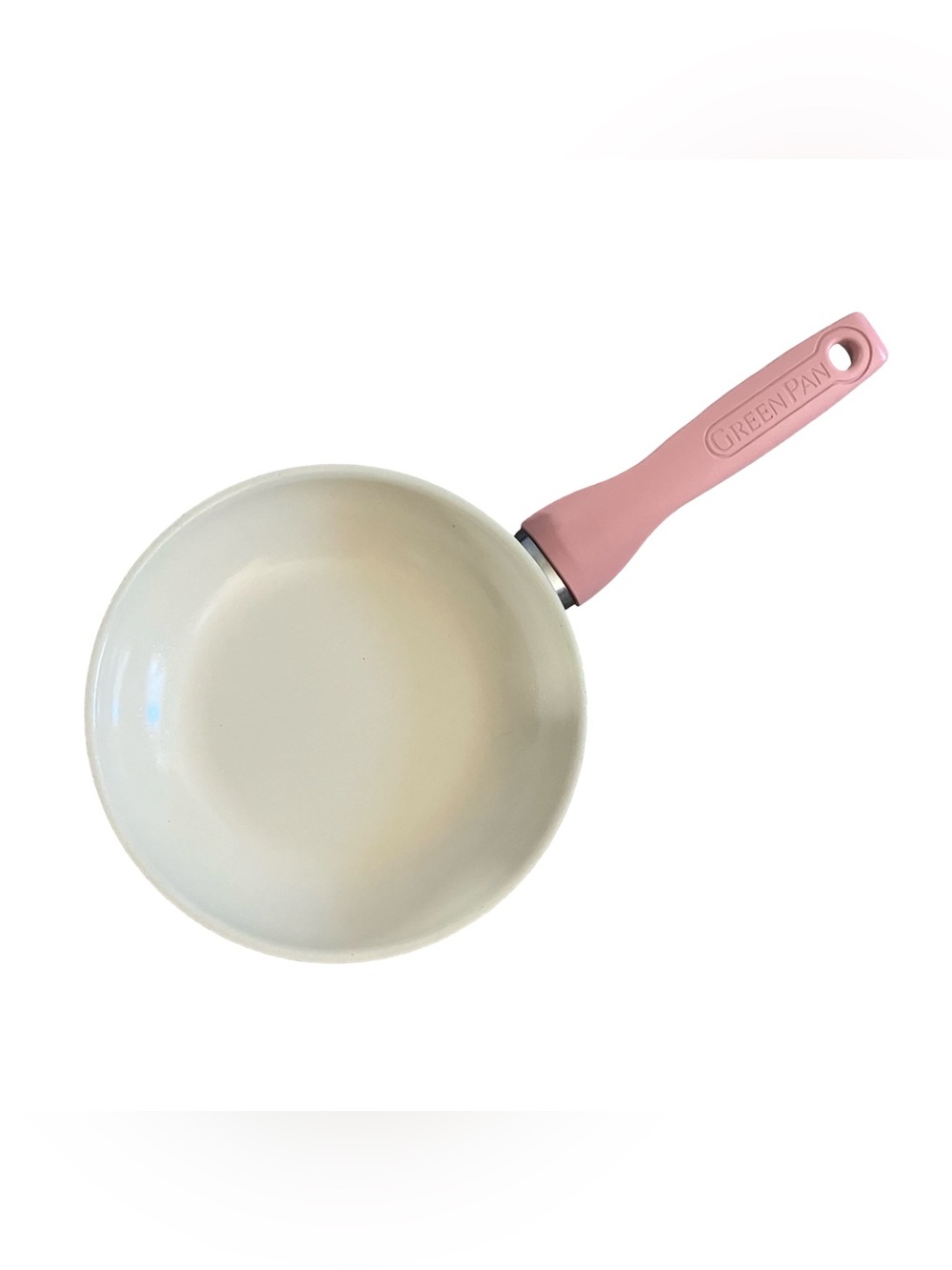 GreenPan Ceramic Rio Non-Stick Skillet 7” Pink Blush PFAS-Free Dorm College